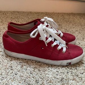 Tommy Hilfiger Sneakers- Red- Size 11